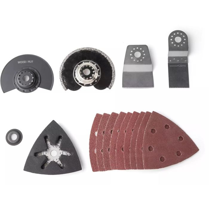 Einhell VARRITO Herramienta Multifunción Inalámbrica para Desbastado y Lijado, Batería de Litio, Velocidad Ajustable 2 Einhell VARRITO Herramienta Multifunción Inalámbrica para Desbastado y Lijado, Batería de Litio, Velocidad Ajustable 2