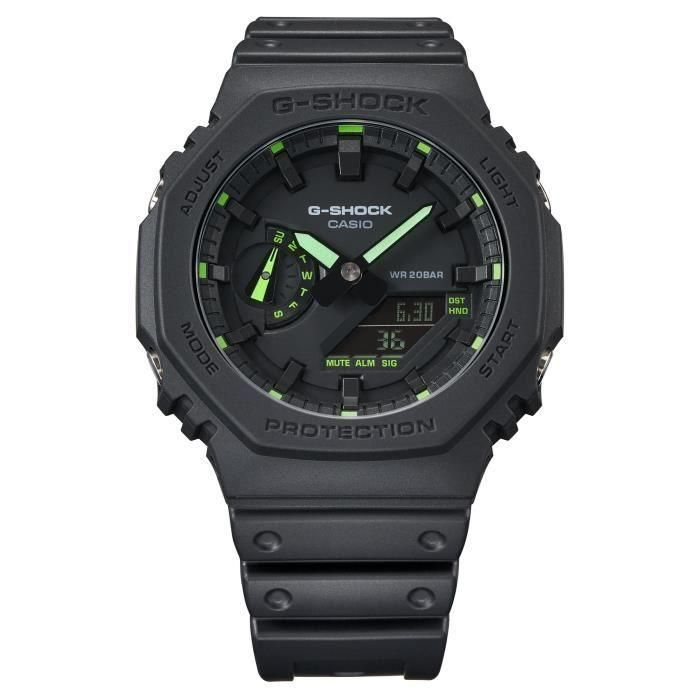 Casio G-Shock CAS4549526319280 Black and Resin Green 5