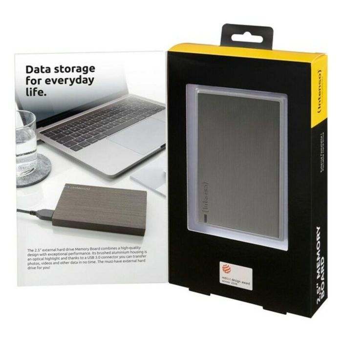 Disco Duro Externo INTENSO 6028680 HDD 2 TB USB 3.0 3