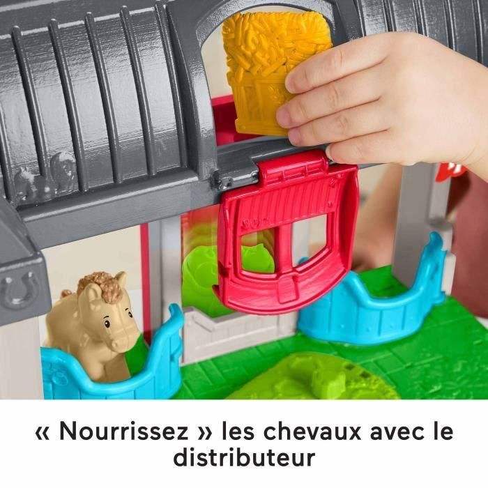 FISHER-PRICE Little People-La cuadra de los Merry Horses con 6 elementos - Fisher-Price - HWR84 5 FISHER-PRICE Little People-La cuadra de los Merry Horses con 6 elementos - Fisher-Price - HWR84 5