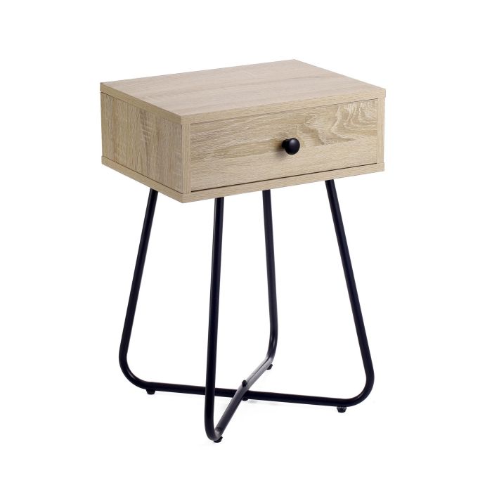 Mesita Aux.Met-Mad.C/Cajon 40X34X60 Moblekit (3 Unidades) 1 Mesita Aux.Met-Mad.C/Cajon 40X34X60 Moblekit (3 Unidades) 1