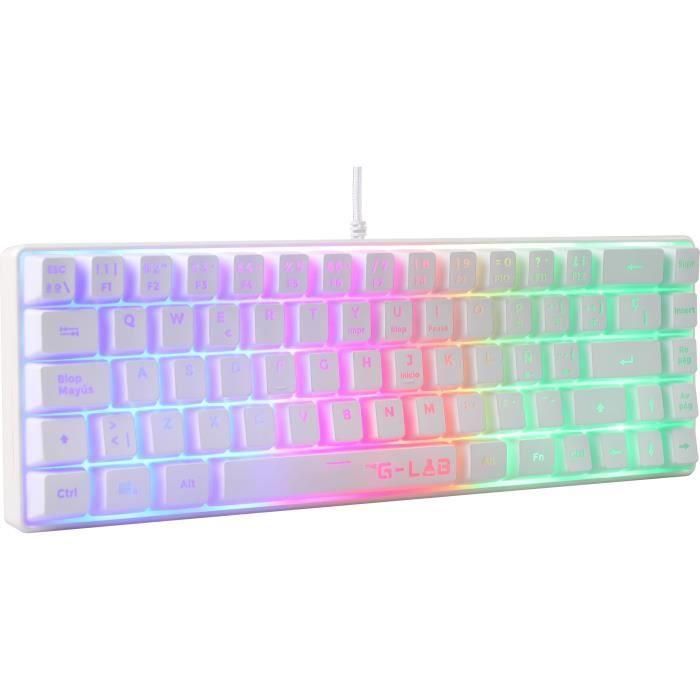 The G-Lab Combo Gaming 2 en 1: Teclado de Membrana 60% Compacto Anti-Ghosting (12M Pulsaciones) y Ratón con Cable 4 The G-Lab Combo Gaming 2 en 1: Teclado de Membrana 60% Compacto Anti-Ghosting (12M Pulsaciones) y Ratón con Cable 4