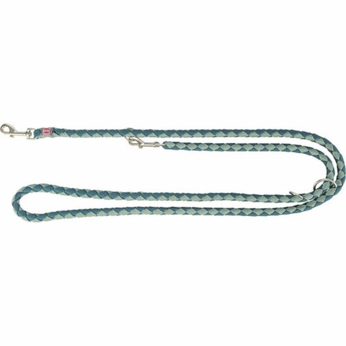 Ramal ajustable para perro Trixie Azul Verde S/M 2 m 1