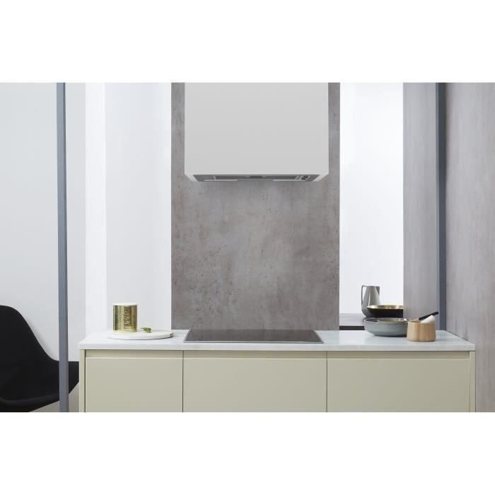 Whirlpool WCT64FLSX Campana Integrada 53 cm Acero Inoxidable 332 m³/h 64 dB 3 Velocidades Control Mecánico Filtro Carbón LED 1