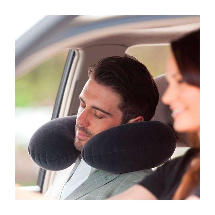 Almohada hinchable de viaje 36x30x10 cm 3 Almohada hinchable de viaje 36x30x10 cm 3