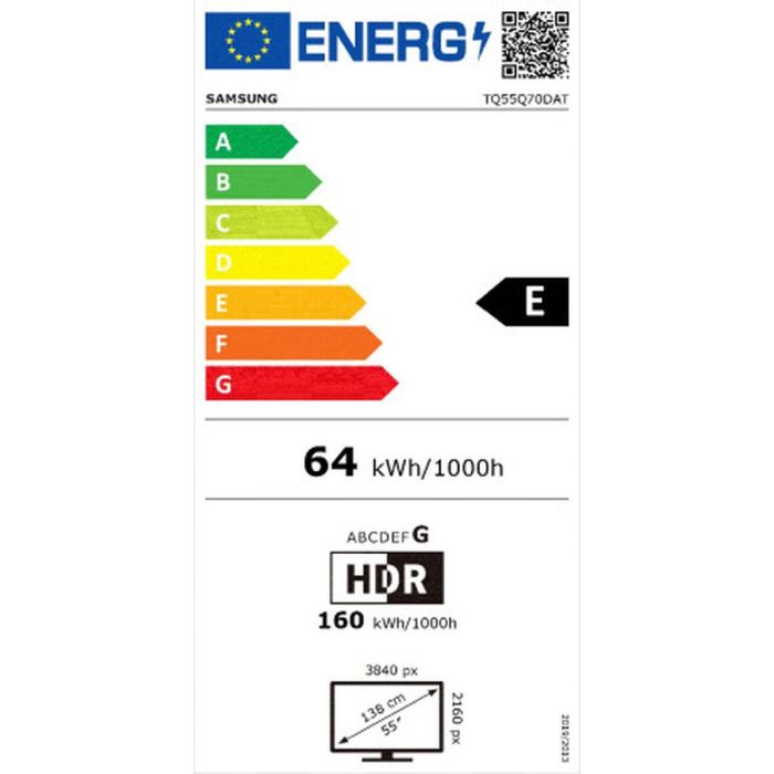 Smart TV Samsung TQ55Q70D 4K Ultra HD 55" QLED AMD FreeSync 1 Smart TV Samsung TQ55Q70D 4K Ultra HD 55" QLED AMD FreeSync 1