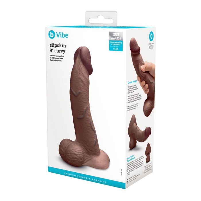 Consolador Realista B-Vibe Silicona Ø 4,9 cm (18 cm) 1 Consolador Realista B-Vibe Silicona Ø 4,9 cm (18 cm) 1