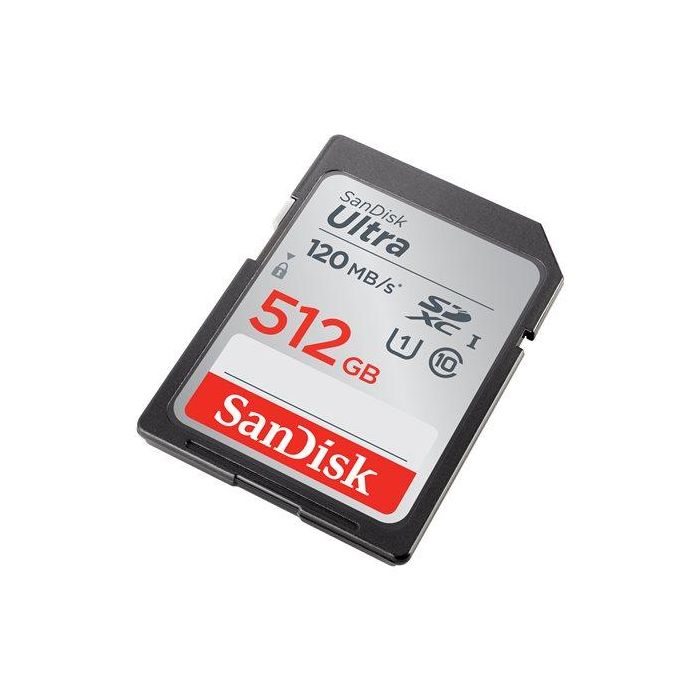 SanDisk Tarjeta Memoria SDXC Ultra UHS-I 512 GB Clase 10 hasta 150 MB/s para Cámaras y Video Full HD 1
