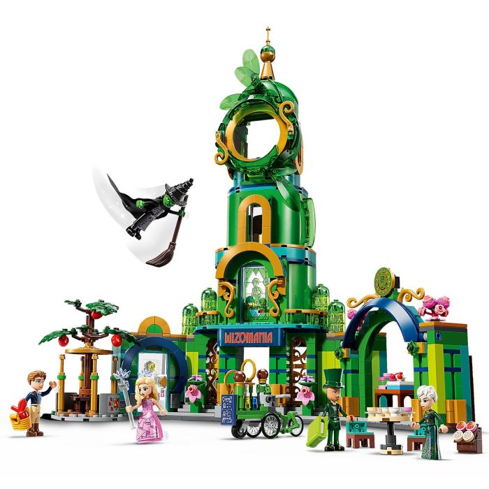 LEGO Wicked 75684 Bienvenido a Emerald City - Juguete coleccionable con Glinda y Elphaba 1