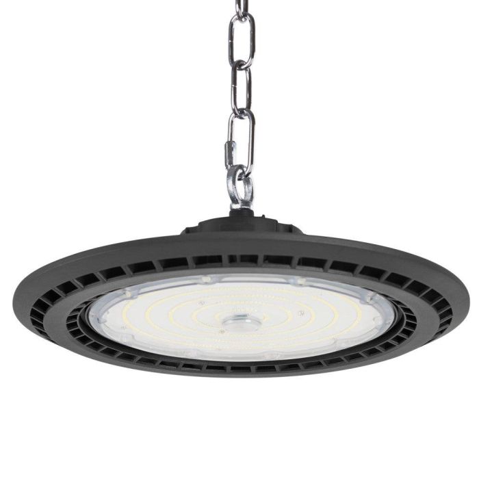 Campana LED 200W 36.000Lm 6000ºK Osram IP65 Driver Lifud Flicker Free Regulable 0-10V 100.000H [1916-HVUFO200W-H-CW] 5