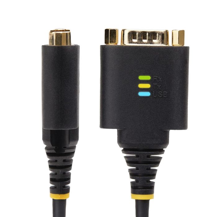 Cable USB Startech 2P1FFC-USB-SERIAL Negro
