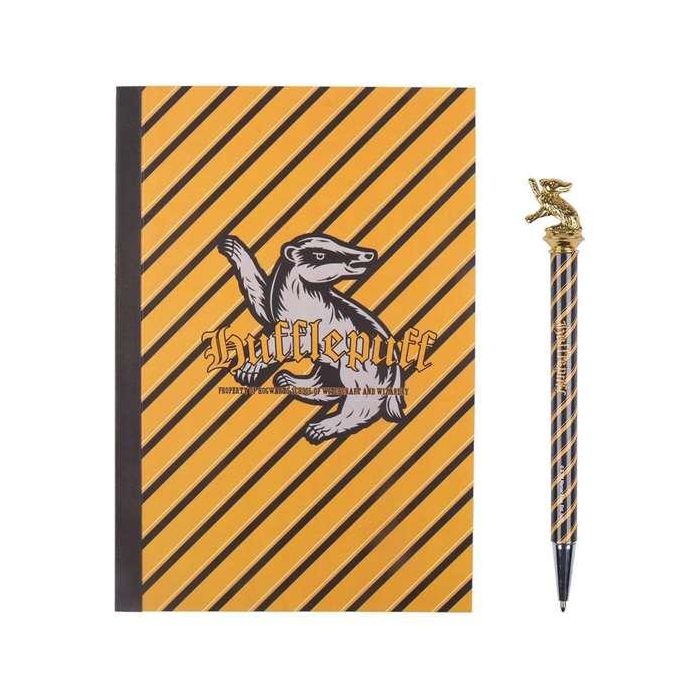 Set de papelería harry potter hufflepuff 22.0 x 22.0 x 2.5 cm