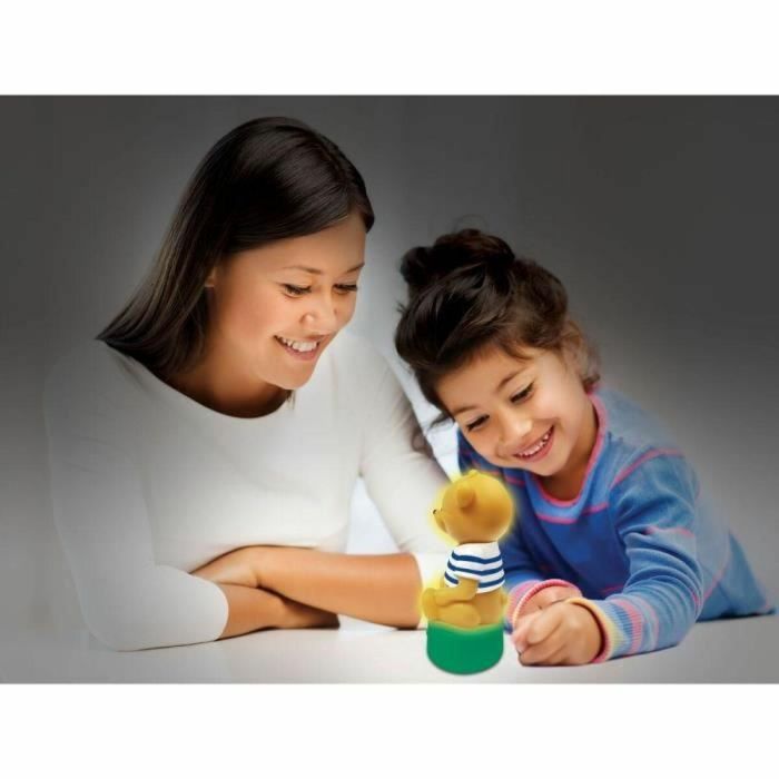Lexibook Contador de cuentos oso 3D con luz nocturna, música y variación de color (17 cm, francés) 3 Lexibook Contador de cuentos oso 3D con luz nocturna, música y variación de color (17 cm, francés) 3