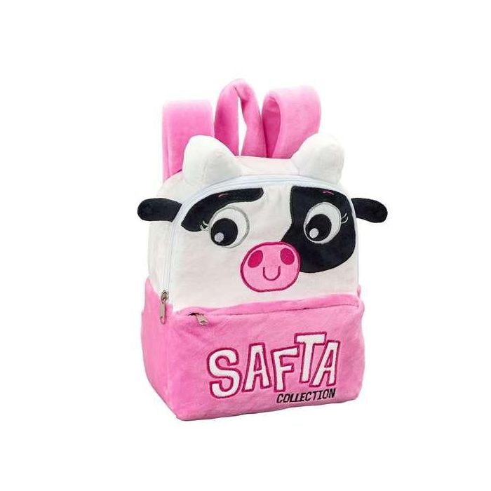 Safta Mochila Peluche Vaca 22x27x10