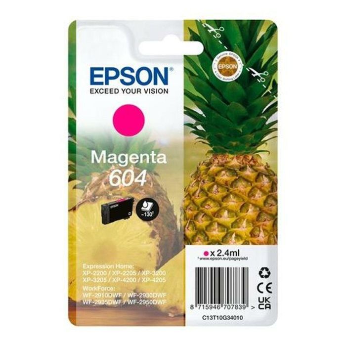 Cartucho Epson 604 Magenta C1310 gr34010 Xp2200 1 Cartucho Epson 604 Magenta C1310 gr34010 Xp2200 1