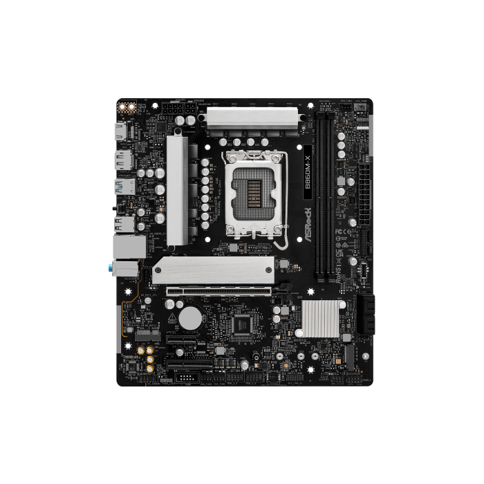 Asrock B860M-X Intel B860 LGA 1851 Micro ATX DDR5 para procesadores Intel Core Ultra (Series 2) 2 Asrock B860M-X Intel B860 LGA 1851 Micro ATX DDR5 para procesadores Intel Core Ultra (Series 2) 2