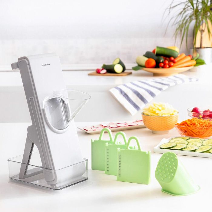 Mandolina Cortadora de Verduras Plegable 5 en 1 Slichen InnovaGoods 13 Mandolina Cortadora de Verduras Plegable 5 en 1 Slichen InnovaGoods 13