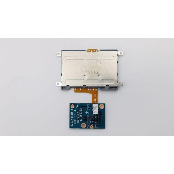 Lenovo Smart Card Reader Assembly for Lenovo systems, supports ISO 7816 and EMV standards, ideal for secure authentication. Lenovo Smart Card Reader Assembly for Lenovo systems, supports ISO 7816 and EMV standards, ideal for secure authentication.