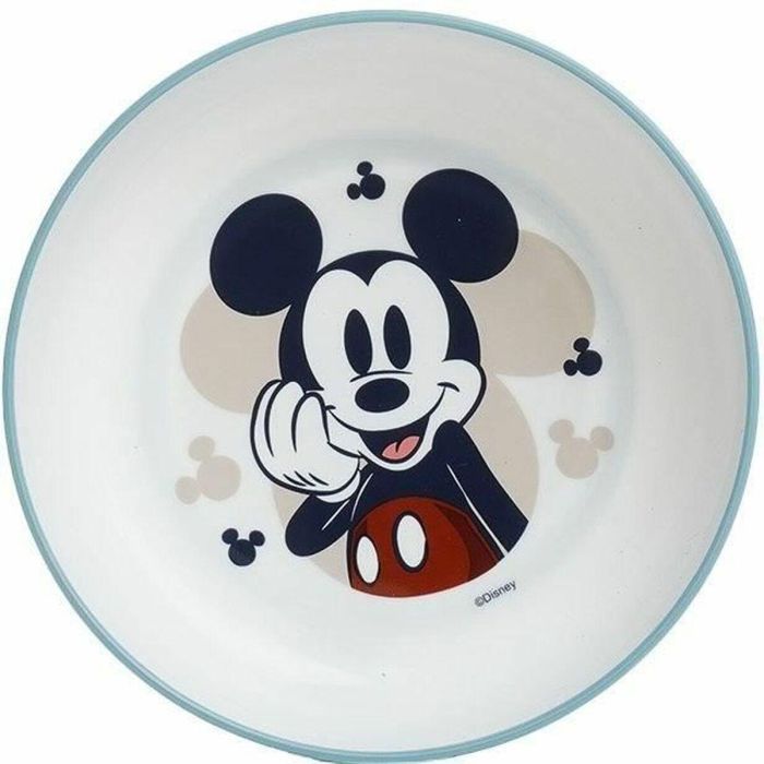 CAJA DE COMIDA DE 3 PIEZAS MICKEY TAZA / CUENCO / PLATO - Set 3uds Non-Sl 4