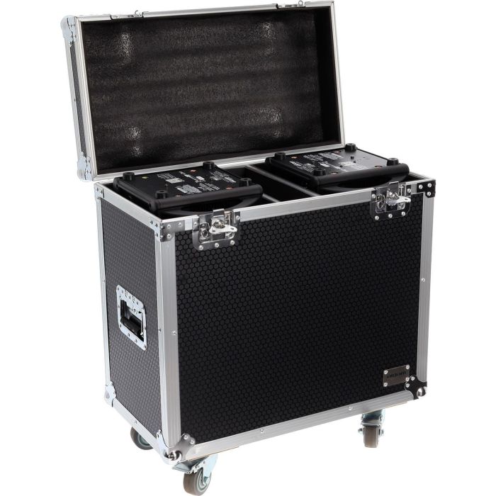 Flight Case Con Ruedas Para 2X Mb200 4