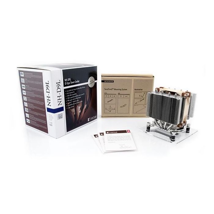 Noctua NH-D9L CPU Kühler, Enfriador para Procesador de alto rendimiento, 92mm, 2000 RPM 2 Noctua NH-D9L CPU Kühler, Enfriador para Procesador de alto rendimiento, 92mm, 2000 RPM 2