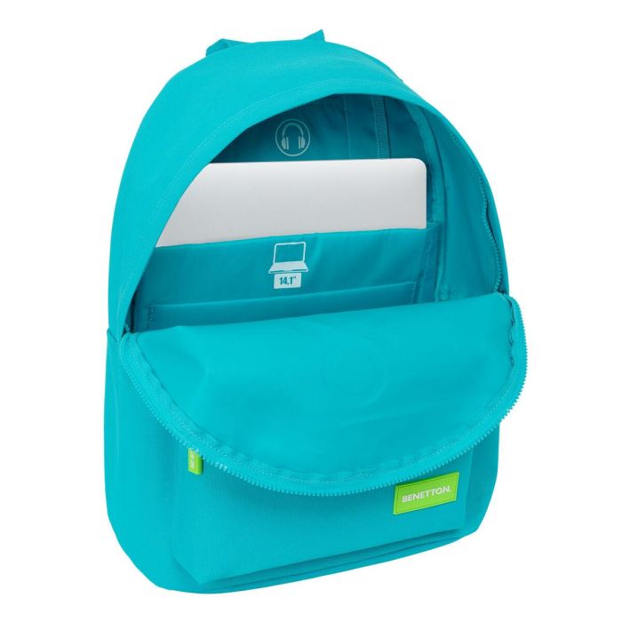 Mochila para Portátil Benetton benetton Azul 31 x 41 x 16 cm 1