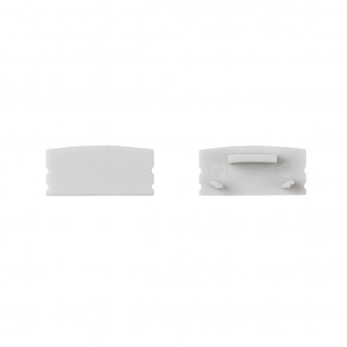 Greenice SU-A1707 Tapón Final para Perfil de Tira LED Flexible y Rígida - Accesorio para Líneas de Luz Decorativas y Empotradas