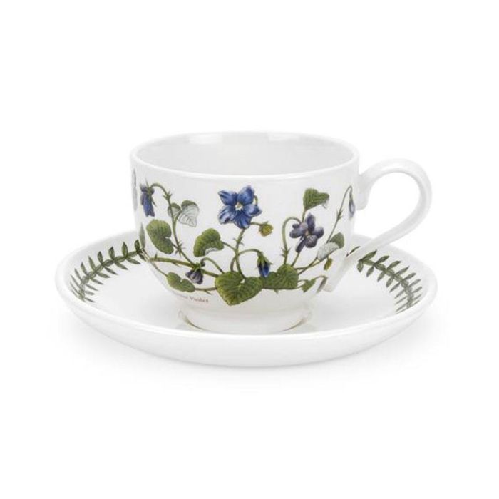 Taza Té Con Plato 200 Ml Portmeirion (6 Unidades)