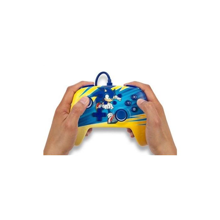 Power A Mando con Cable para Nintendo Switch Sonic Impulso NSGP0202-01, Con Licencia Oficial 11 Power A Mando con Cable para Nintendo Switch Sonic Impulso NSGP0202-01, Con Licencia Oficial 11