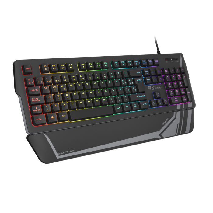 GENESIS Rhod 350 RGB teclado Juego USB QWERTY Español Negro GENESIS Rhod 350 RGB teclado Juego USB QWERTY Español Negro