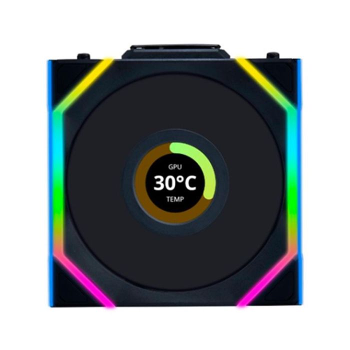 Lian Li UNI FAN SL Ventilador para PC 120mm Inalámbrico PWM Pack de 3 - Negro - G99.12SL1W3B.00 Lian Li UNI FAN SL Ventilador para PC 120mm Inalámbrico PWM Pack de 3 - Negro - G99.12SL1W3B.00