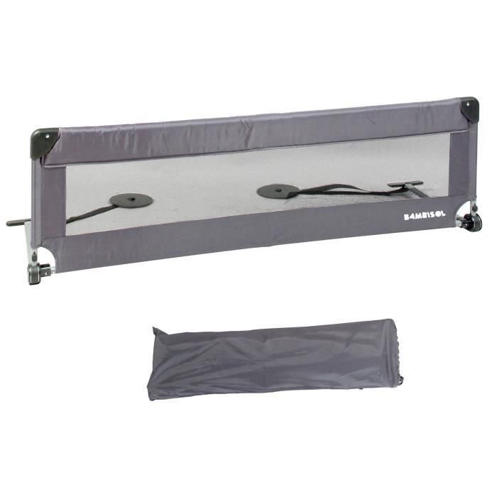 Looping BL5003G Barandilla de cama Plegable, Gris Looping BL5003G Barandilla de cama Plegable, Gris