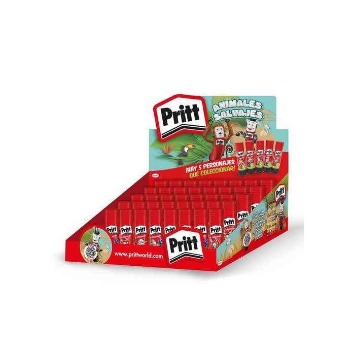 Barra De Pegamento Pritt 22G Mediana Expositor De 40