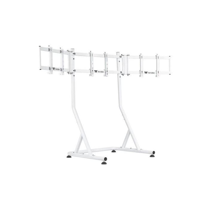 Thermaltake GEA-RMS-TMSWHT-01 Soporte de Suelo para 3 Monitores de 32 a 55 pulgadas, 60kg, Blanco 0 Thermaltake GEA-RMS-TMSWHT-01 Soporte de Suelo para 3 Monitores de 32 a 55 pulgadas, 60kg, Blanco 0