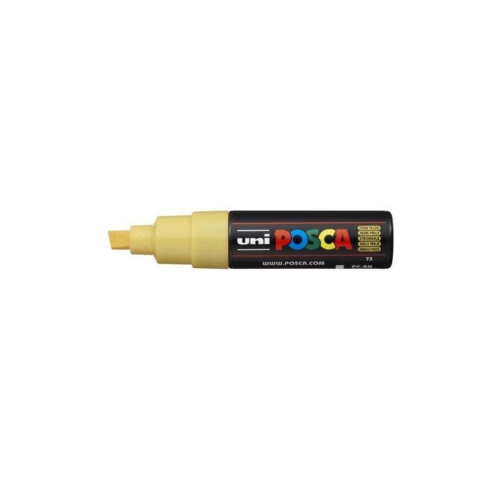 Marcador T.Opaca No Perm. Uni Posca 8,0 (Pc-8K) Amarillo Pajizo 6 unidades