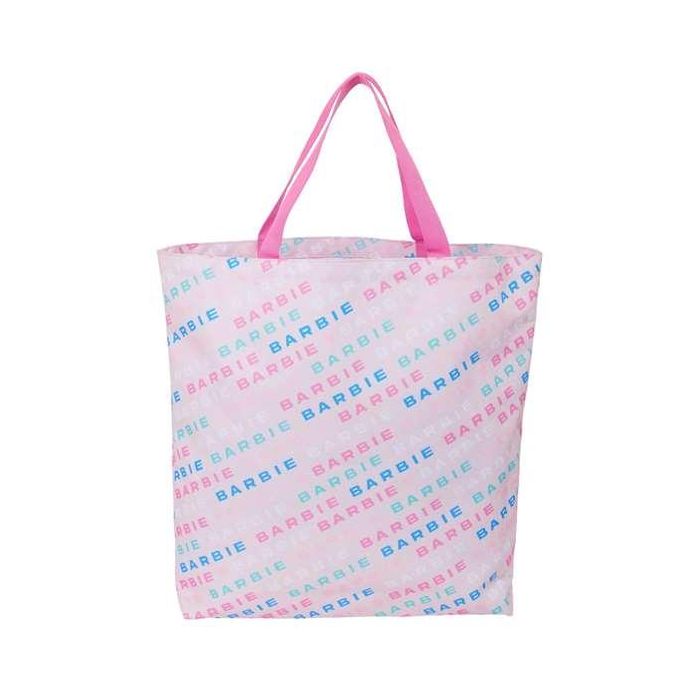 Bolso Mujer Barbie Logomania Rosa claro 50 x 45 x 10 cm 1 Bolso Mujer Barbie Logomania Rosa claro 50 x 45 x 10 cm 1