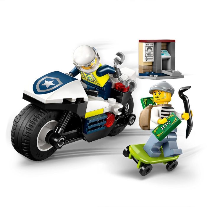 Persecución En Moto De Policía Lego City 60455 Lego 1 Persecución En Moto De Policía Lego City 60455 Lego 1