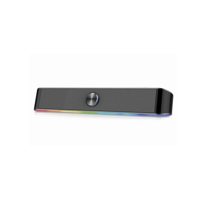 Ewent EW3525 altavoz soundbar Negro 2.0 canales 6 W