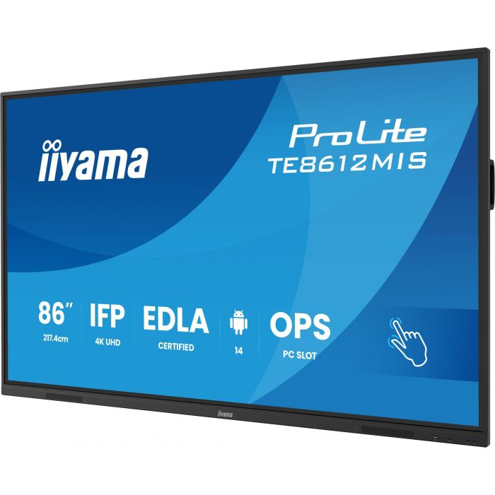 IIYAMA DS TE8612MIS 217cm IPS TOUCH 86''/3840x2160/VGA/2xHDMI/2xUSB-C 2 IIYAMA DS TE8612MIS 217cm IPS TOUCH 86''/3840x2160/VGA/2xHDMI/2xUSB-C 2