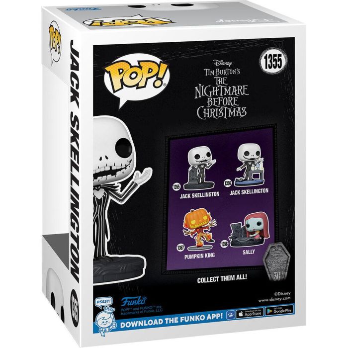 Figura POP Disney Pesadilla Antes de Navidad 30th Anniversary Jack Skellington 2 Figura POP Disney Pesadilla Antes de Navidad 30th Anniversary Jack Skellington 2