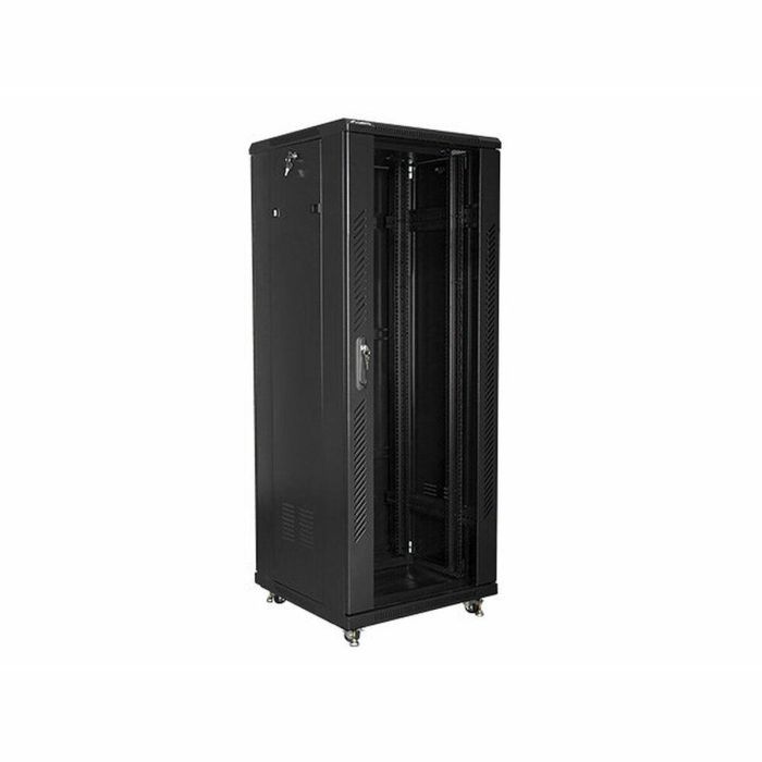 Lanberg FF01-6632-12B Armario Rack de Suelo 32U 600x600x1603mm Negro