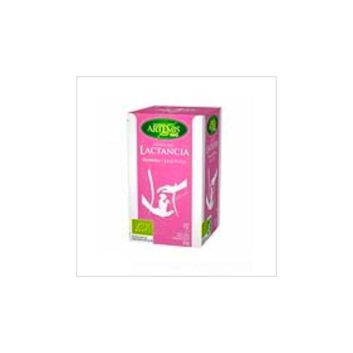 ARTEMIS BIO Tisana Lactancia Ecológica, Sabor Acaramelado y Especiado, con Anís y Canela, 20 Bolsitas