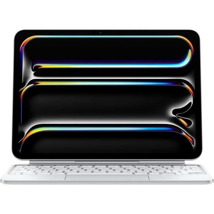 Apple - Magic Keyboard para iPad Pro 11 (M4) - Blanco Apple - Magic Keyboard para iPad Pro 11 (M4) - Blanco