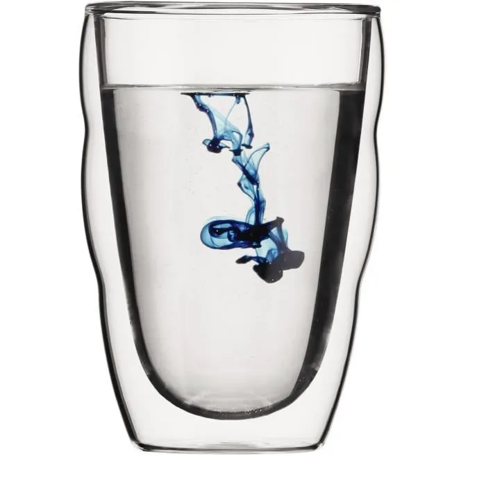 Bodum Juego de 6 Vasos Térmicos Pilatus de Doble Pared - 0,35 l - Transparente 1 Bodum Juego de 6 Vasos Térmicos Pilatus de Doble Pared - 0,35 l - Transparente 1