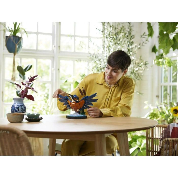 Lego 10331 Icons Kungsfiskaren con Pez Set de Construcción para Adultos, Figuras de Animales de la Fauna, Decoración para Hogar/Oficina 3