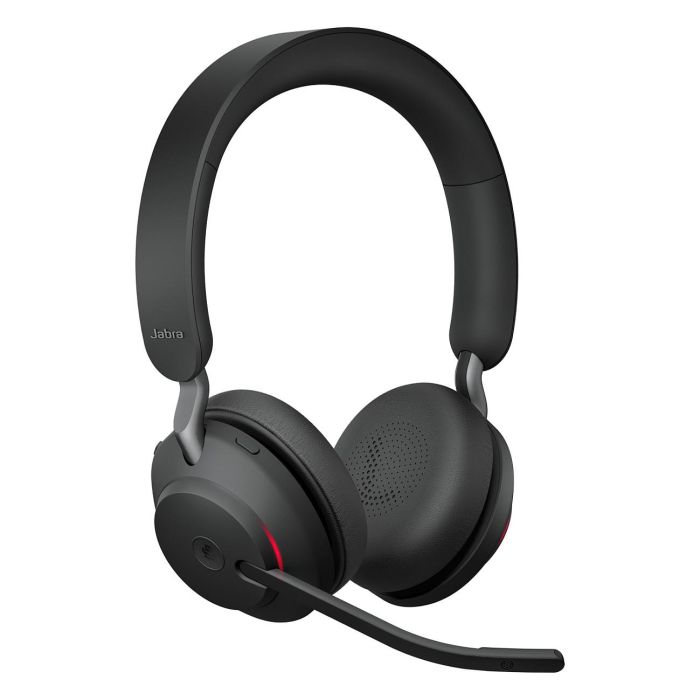 Jabra Evolve2 65 Stereo MS Auriculares Diadema Inalámbricos con Base de Carga y Adaptador USB-C, Negro Jabra Evolve2 65 Stereo MS Auriculares Diadema Inalámbricos con Base de Carga y Adaptador USB-C, Negro