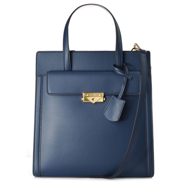 Bolso Mujer Michael Kors 35F2G0ET6O-NAVY Azul 28 x 30 x 10 cm 3 Bolso Mujer Michael Kors 35F2G0ET6O-NAVY Azul 28 x 30 x 10 cm 3