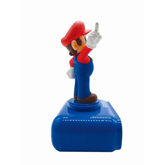 Lexibook Rl800Ni Reloj Despertador Infantil Super Mario con Alarma de Sonidos Originales del Universo Super Mario +3 Años 1