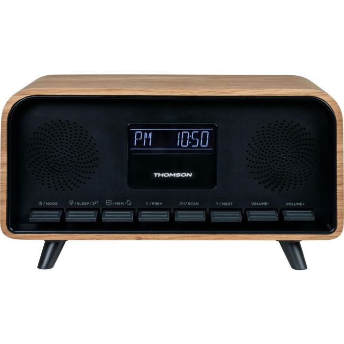 Thomson AAARZ34079 Radio Despertador Bluetooth DAB Gama Vintage Cosy