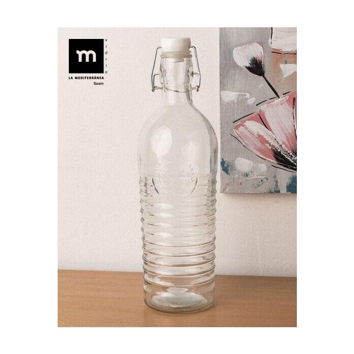 La Mediterran Botella Vidrio Tradicional Boca Ancha 500 ml 5 La Mediterran Botella Vidrio Tradicional Boca Ancha 500 ml 5